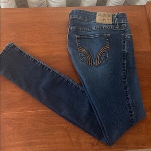 Hollister Women's Dark Blue Skinny Jeans